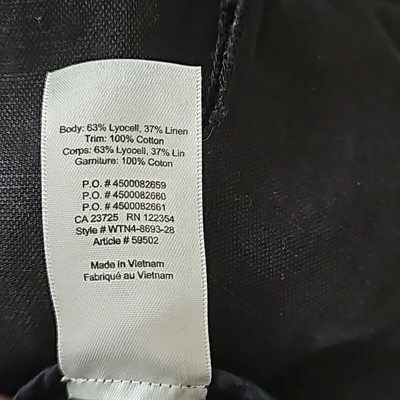 Aritzia Wilfred Brax Jumpsuit Linen Lyocell Cutout  Wide Leg Size 6 - Picture 10 of 11